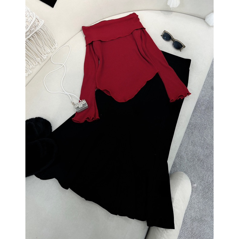 Set Áo Body Mix CV Đuôi Cá L1