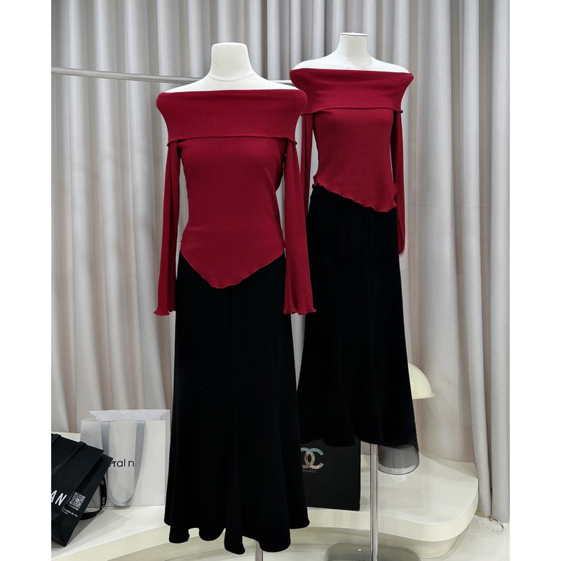 Set Áo Body Mix CV Đuôi Cá L1