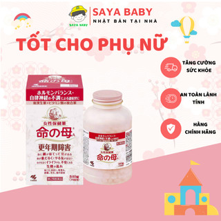 Viên uống tiền mãn kinh Kobayashi dành cho phụ nữ nội địa Nhật Bản hộp 840 viên