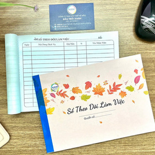 Sổ theo dõi làm việc dành cho s.p.a | khổ A5 | 70 tờ giấy dày