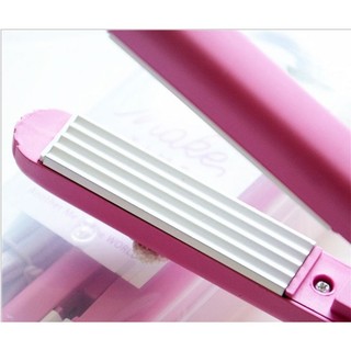 Máy là uốn tóc mini, máy duỗi tóc máy dập xù du lịch tiện dụng