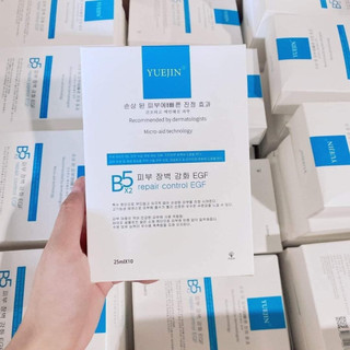  Mặt nạ Yuejin B5 Repair Control Egf cấp ẩm làm dịu da giảm kích ứng da Treatment nhạy cảm 