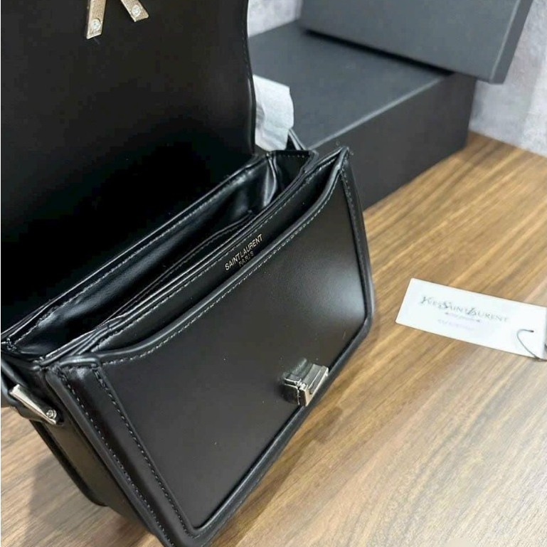 Túi xách nữ túi đeo chéo size 18 dáng vuông chất da đẹp phong cách đơn giản fullbox - Lucky9store