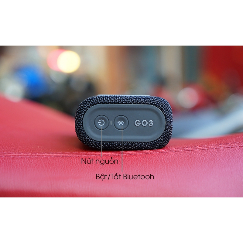 Loa Bluetooth Không Dây JBL Go 3 Nhỏ Gọn Tiện Lợi Chống Nước IP67 - Chơi Nhạc 5H - Bluetooth 5.1 - Bass Căng | BigBuy360 - bigbuy360.vn