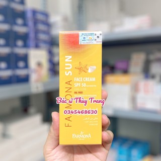 Kem chống nắng da dầu FARMONA Sun Face Cream SPF50 Oil Free - 50ml