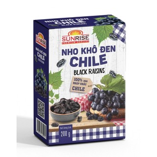 Nho khô đen Chile 150g - 200g