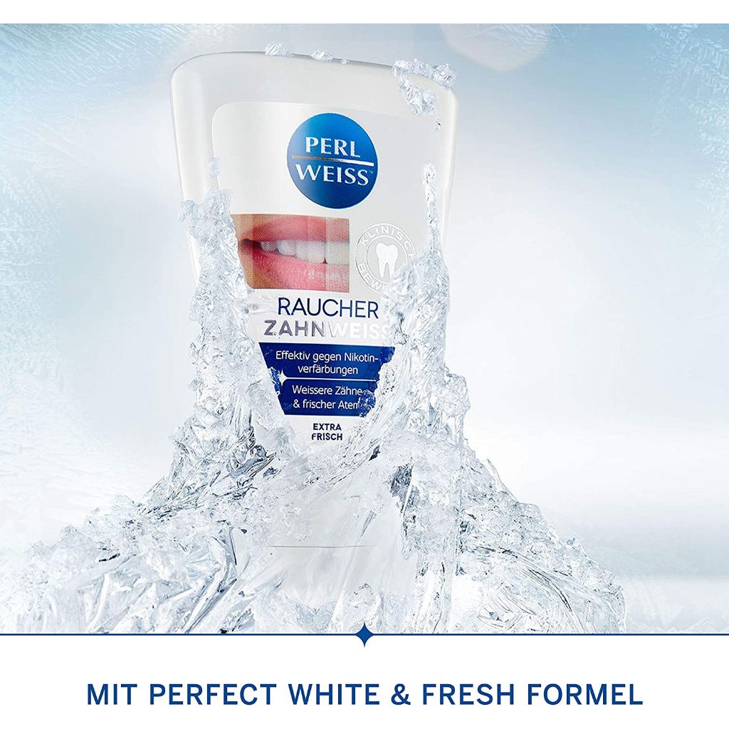 Kem đánh răng Perl Weiss Raucher Zahnweiss 50ml