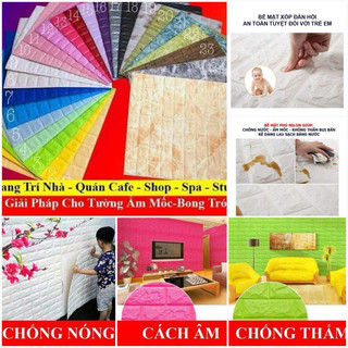 Xốp 3d dán tường dày 5mm