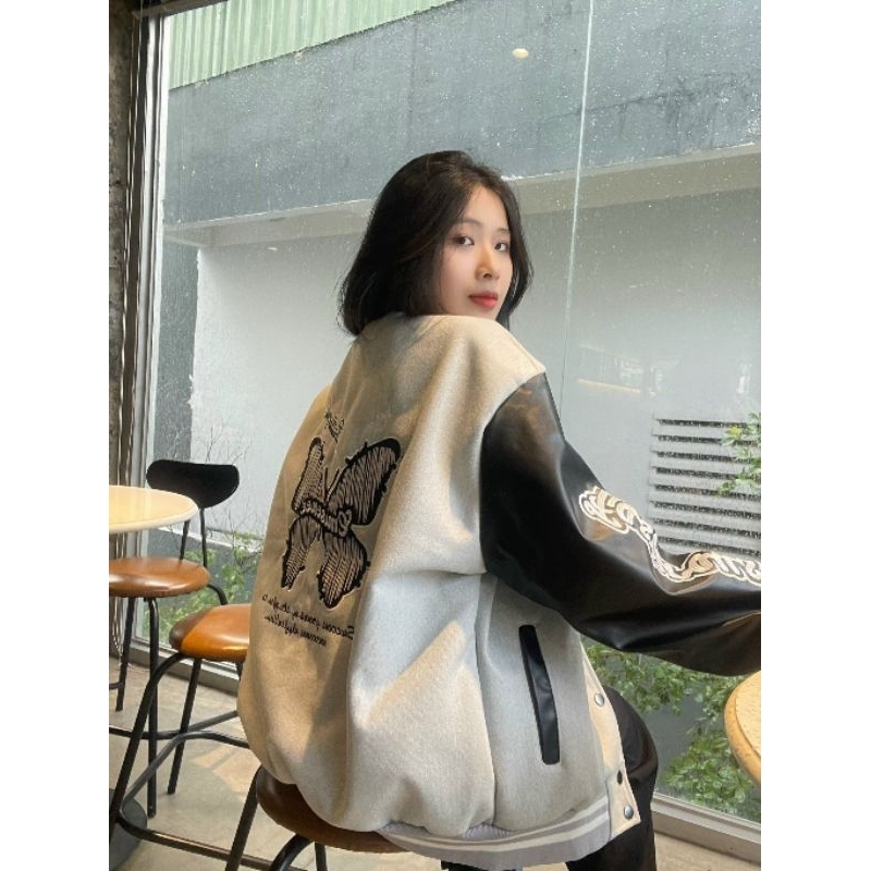 Áo khoác bomber unisex chất vải xịn mát phong cách năng động cá tính BGS100 - Local Brand Bad Guys Chính Hãng