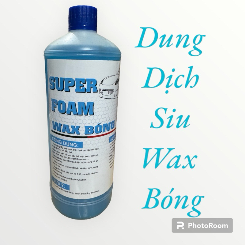 SUPER FOAM SIU WAX BÓNG