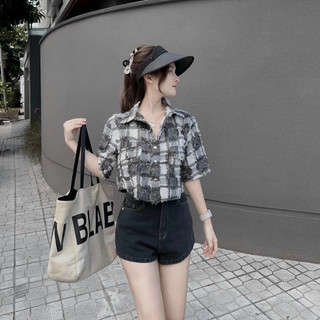 Vải linen kẻ ô (5màu)