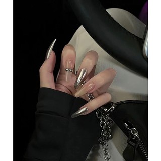 37 Nailbox thiết kế tráng gương thạch nude tôn da