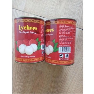 Vải thiều ngâm đường ngọc hà 565g