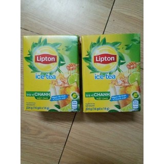 Trà lipton chanh mật ông 224g