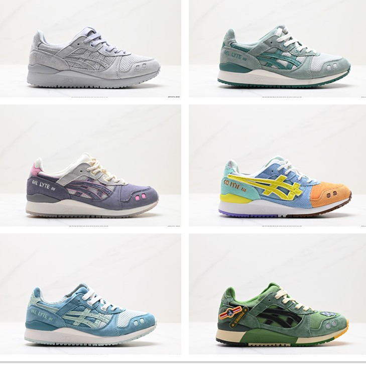 ASICS Asics Gel-Lyte III OG giày chạy bộ thể thao retro cổ điển cổ điển thấp #1201A516-300