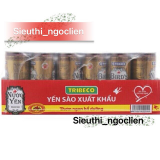 Thùng 30 lon x 240ml nước yến ngân nhĩ tribeco