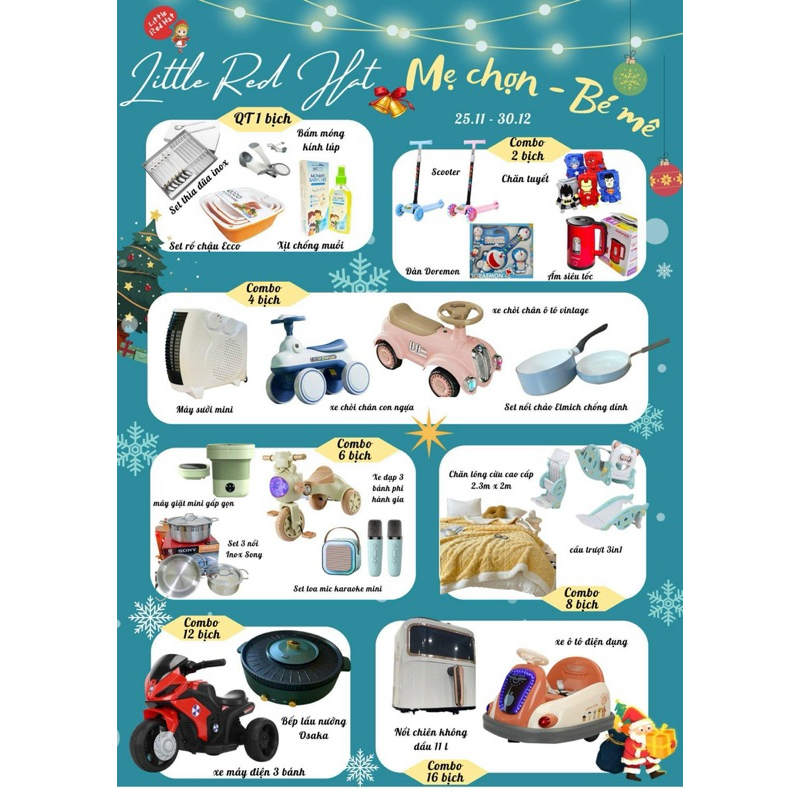 Combo 4 Bịch Bỉm Úc Little Red Hat Đủ Size S /M /L /Xl /Xxl /Xxxl