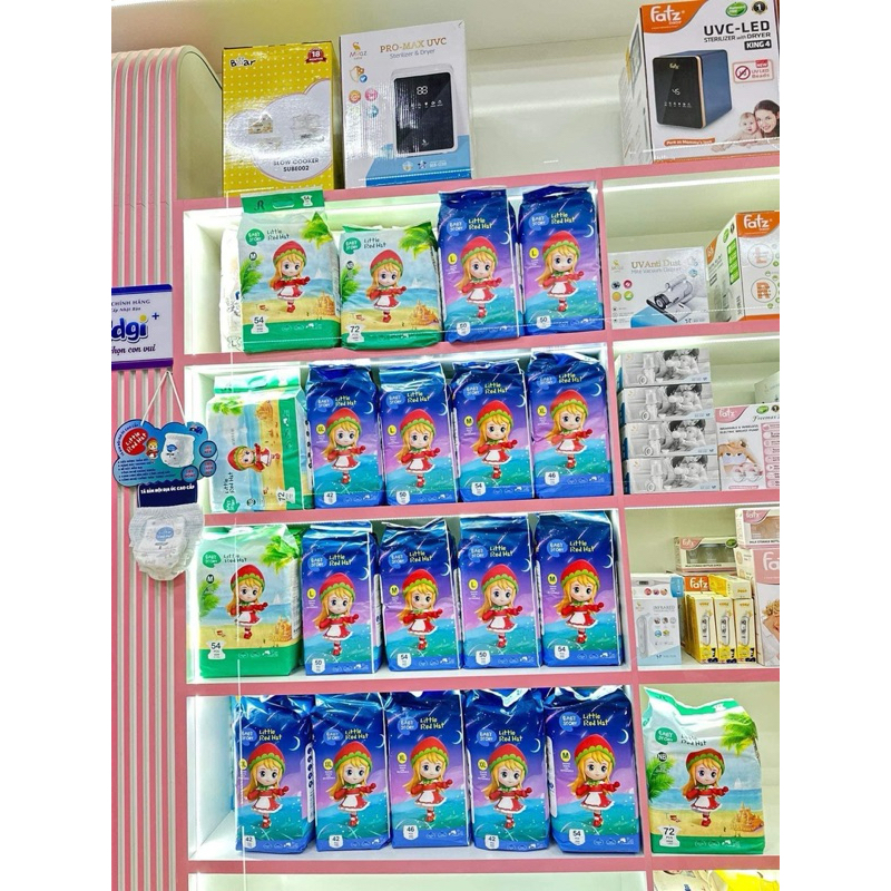 Combo 4 Bịch Bỉm Úc Little Red Hat Đủ Size S /M /L /Xl /Xxl /Xxxl