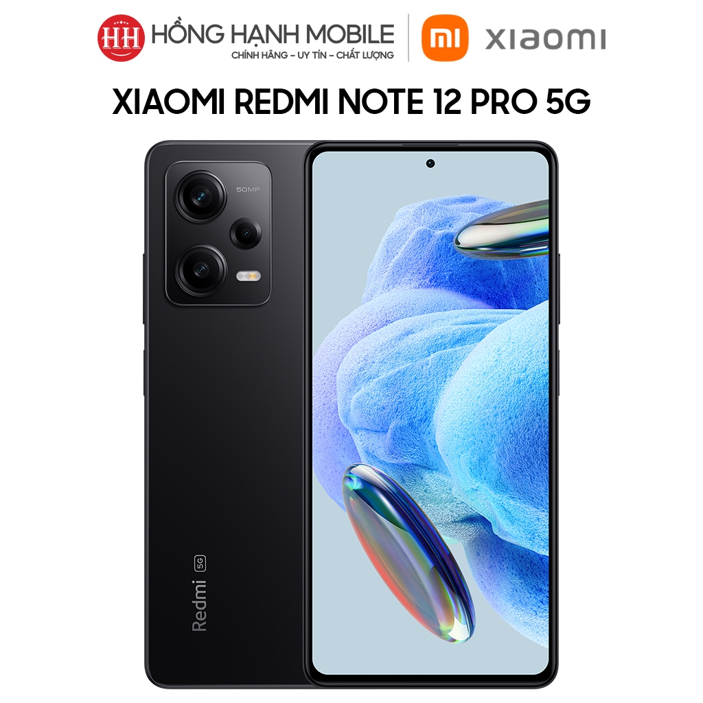 Điện Thoại Xiaomi Redmi Note 12 Pro 5G 8GB/256GB - Hàng Chính Hãng