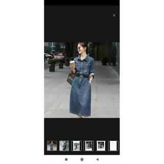 Live đầm jeans