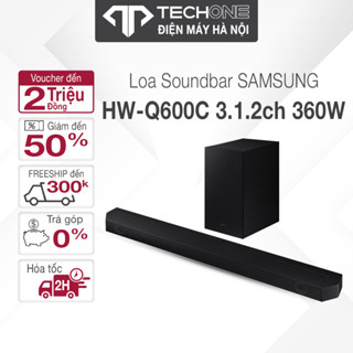 Bộ loa thanh Samsung HW-Q600C/XV 360W 3.1.2 - hàng chính hãng - bảo hành 12 tháng ( Loa Q600C )