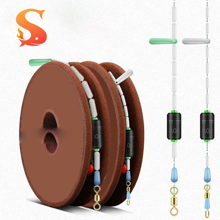Trục Nâu, Thẻo Câu Đài, Trục Thẻo Buộc Sẵn Chuyên Câu Đài DT-16