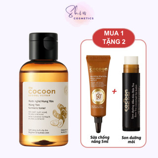  Nước nghệ Hưng Yên (toner) Cocoon làm sáng da & cấp ẩm 140ml