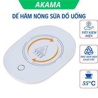 Đế hâm nóng sữa, đế giữ nhiệt cà phê, trà đồ uống, an toàn tiện dụng