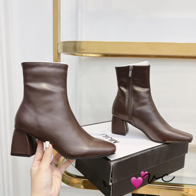 bốt cổ ngắn hàng chuẩn mijili