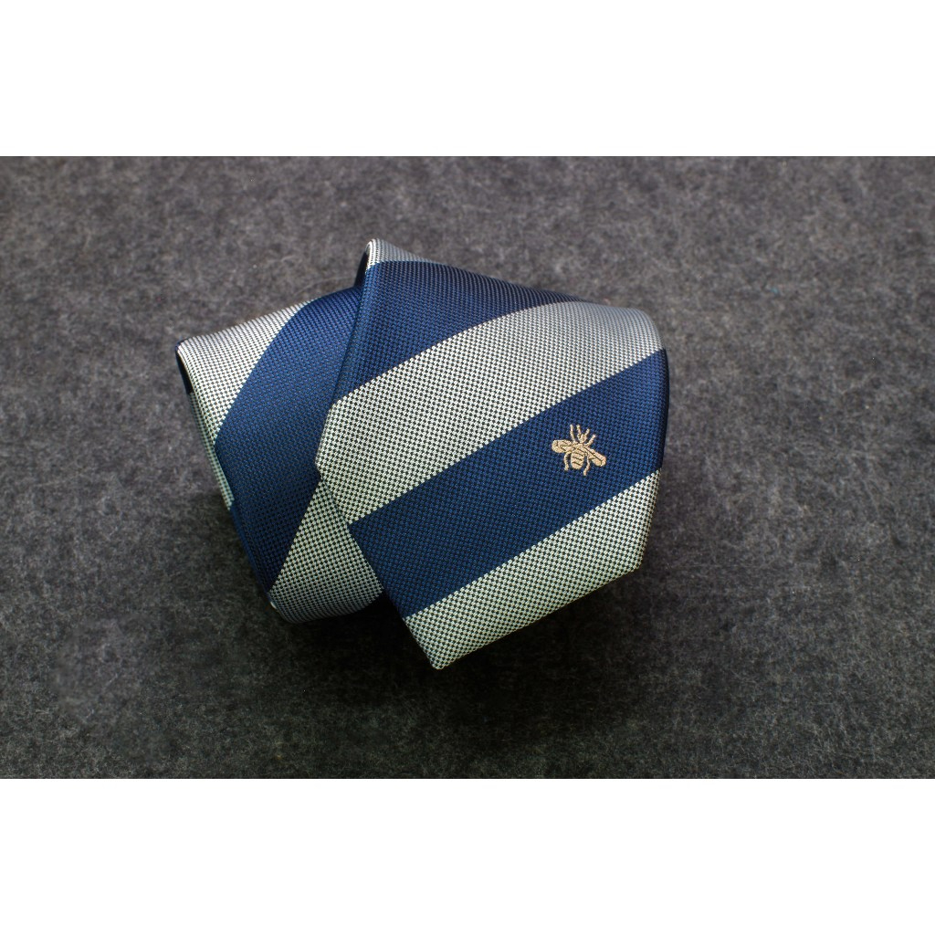 Cà vạt 7cm - Cross Bar Bee MS.01