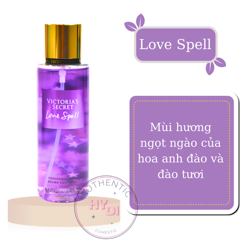 TESTER LOVE SPELL - XỊT THƠM DƯỠNG THỂ VICTORIA'S SECRET USA