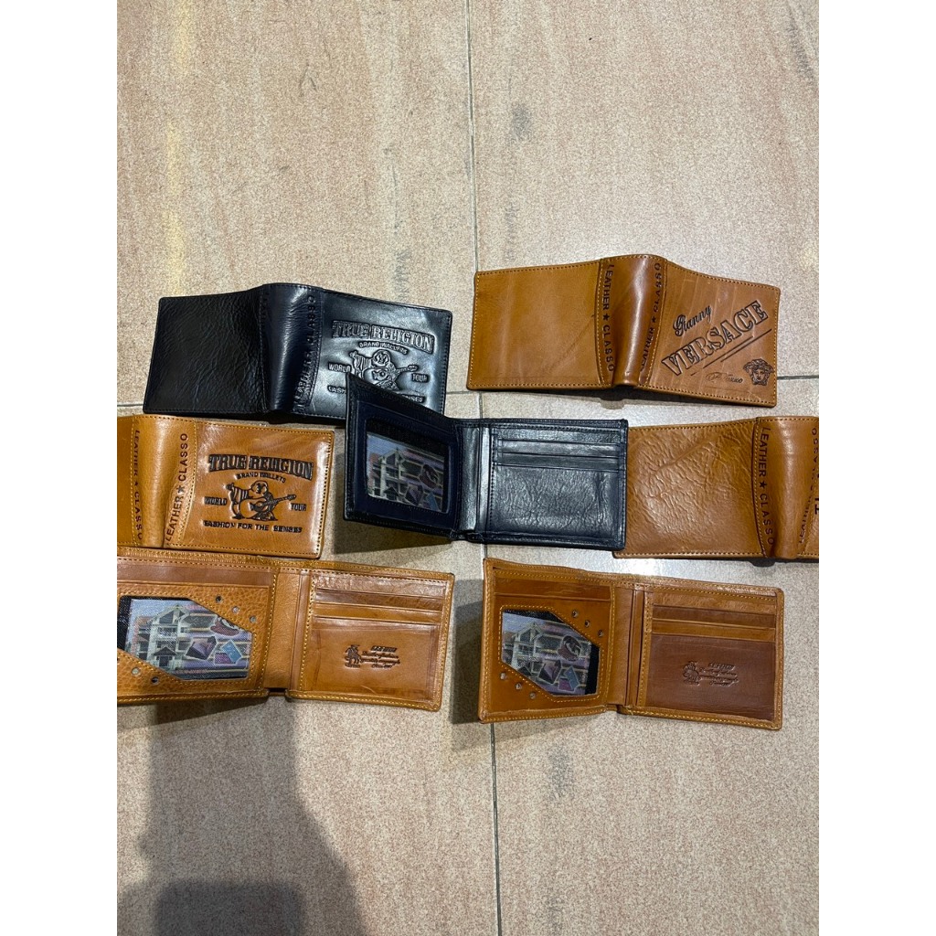 Bóp / ví da nam ông địa / tommy /vesace da bò thật bảo hành 1 năm 1 đổi 1