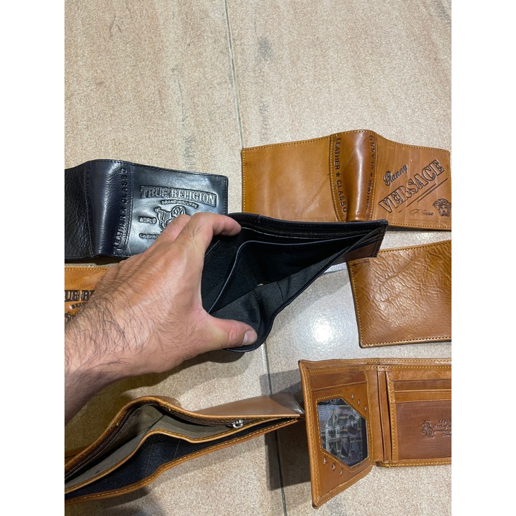 Bóp / ví da nam ông địa / tommy /vesace da bò thật bảo hành 1 năm 1 đổi 1