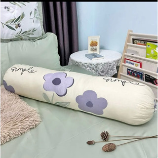 Vỏ gối ôm 35x100cm  cotton poly nhiêu mẫu lựa chọn