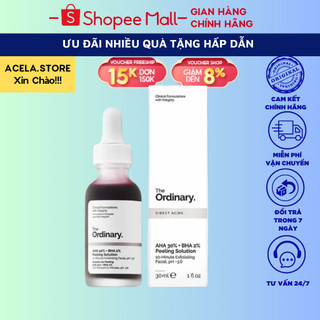 Serum thanh tẩy da The Ordinary AHA 30% + BHA 2% Peeling Solution _ACELA STORE