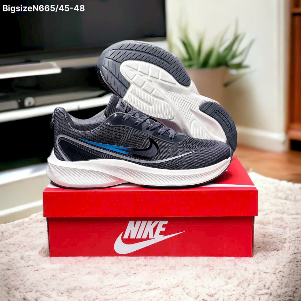 Giày thể thao N.K big sz đế nhẹ êm chân kèm box