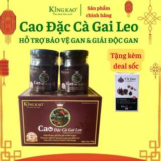 Bổ gan giải độc gan Cao đặc cà gai leo KingKao Hỗ trợ bảo vệ gan xơ gan gan nhiễm mỡ