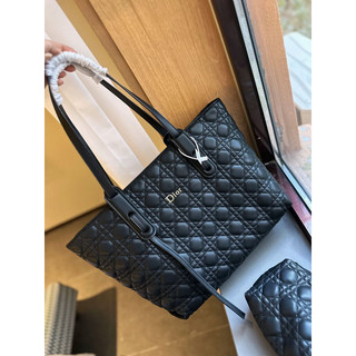 Túi Xách Di O Neverfull Set 2 Món Super Full Box