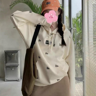  chính hãng Áo Nỉ có nón NEW ERA TICKET SHOP HOODIE - Unisex Nam Nữ - Authentic 100% 