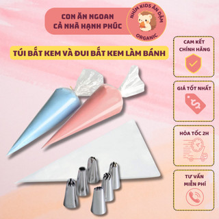 Túi Bắt Kem Nilong Dùng 1 Lần, Túi Silicon Tái Sử Dụng Nhiều Lần