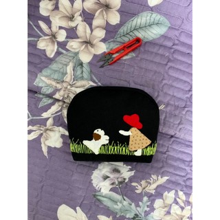 Túi hến quilt có dây đeo