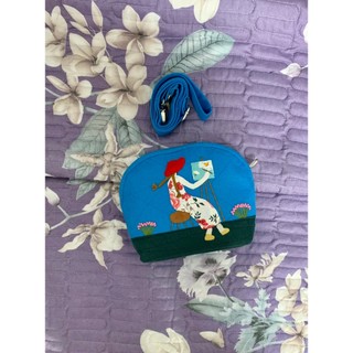 Túi hến quilt có dây đeo