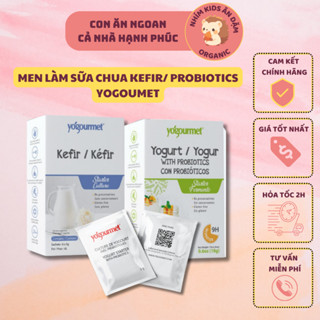 [Date 2026] Men Làm Sữa Chua Có Chứa Lợi Khuẩn Probiotics, Men Làm Kefir Yogoumet