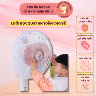 Lưới Bọc Quạt Chống Kẹt Tay, An Toàn Cho Bé Loại Xịn