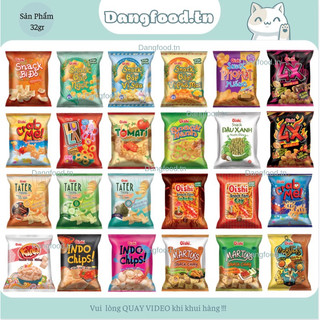  Snack Oishi 32gr Đủ Các Vị - Có Mix Theo Vị - Cam Kết Hàng Chính Hãng Và Date Tốt 100%