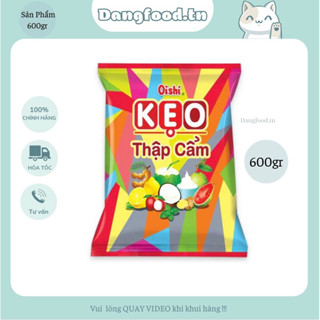 Kẹo Oishi Thập Cẩm 600gr - Với 6 Hương Vị Đặc Trưng - Gói Siêu To & Siêu Bự - Giá Cực Rẻ 📣
