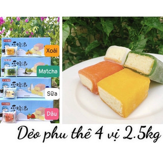 HỘP 2,5KG BÁNH PHU THÊ BỌC DẺO(50-53c)