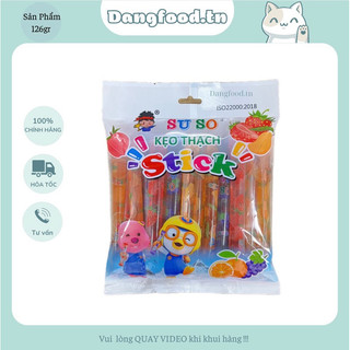 Kẹo thạch suso stick que phú cường 360gr - cam kết hàng chính hãng 100%
