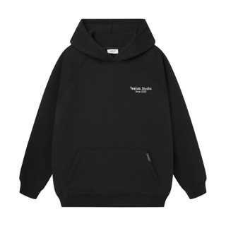 Áo Hoodie Teelab  Form Rộng Nam Nữ Unisex , Áo Hoodie Nỉ Bông Mũ Trùm chất vải dày dặn