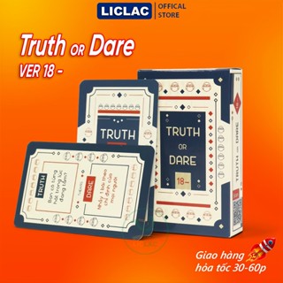  Bộ bài Truth Or Dare 18- Ver Trong Sáng Nhẹ Nhàng Drinking Game Nói hay Làm học sinh sinh viên 